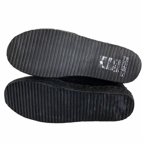 Laidback London Black Emre Crepe Suede Moccasin Ankle Boots High Tops US 8 EU 39 - Picture 8 of 12